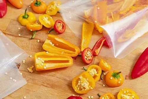 Embossed Textured Vacuum Seal Bags Compatible With Food Saver And Sous Vide Cooking Commercial Grade Bpa Free