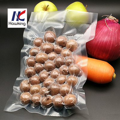 Transparent Embossed Sealer Vacuum Bags With 7/9 Layer Coextruded Film