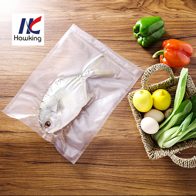 Moisture Proof Heat Shrink Plastic Bags Reusable Vacuum Food Storage Bags