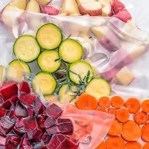 9 Layer Transparent Food vacuum seal freezer bags High Barrier For Freezer Seal A Meal Quart